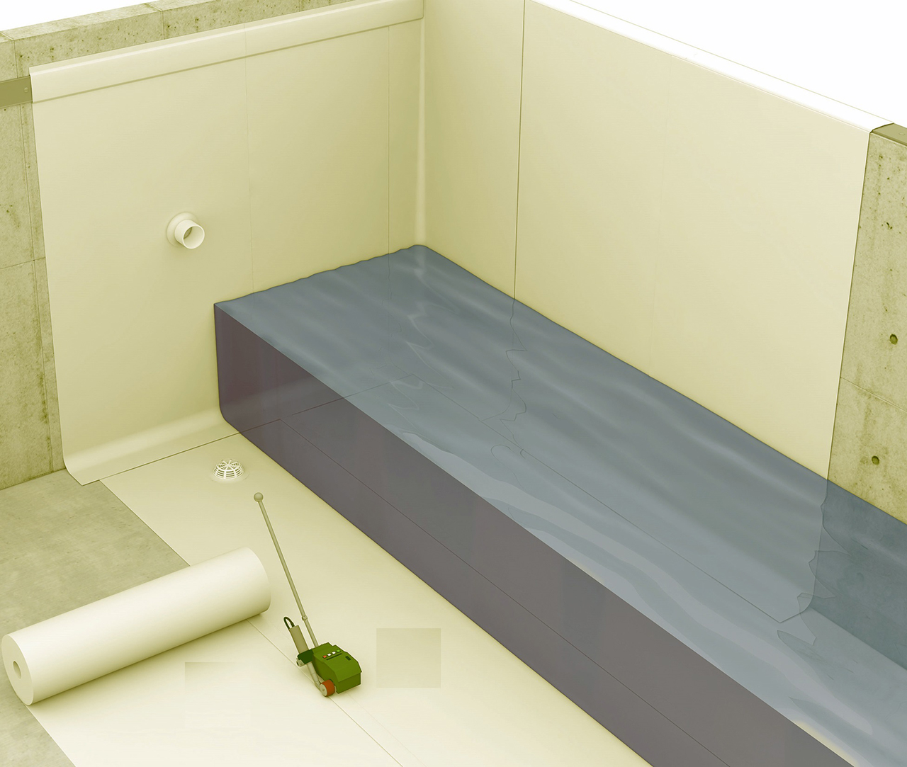 Polymer Bituminous Waterproofing Membranes